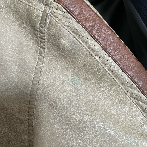 Vintage leather jacket - Picture 3 of 4